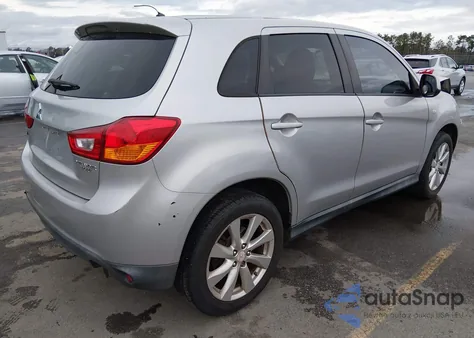 2014 Mitsubishi Outlander Sport Es from USA, damaged, VIN 4A4AP3AU2EE014732